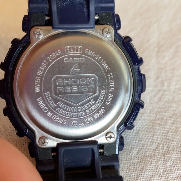 G Shock GMA-S110-MC Navy Metallic - Picture 6 of 7